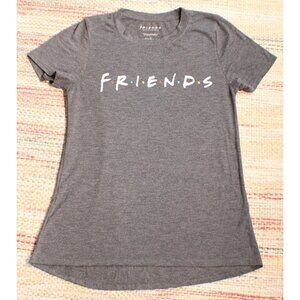 Friends TV Series T-shirt Women's Medium Gray Thin Soft Cotton Blend